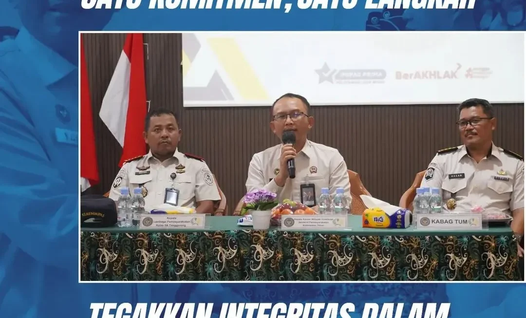 Teguhkan Integritas, Perkuat Keamanan: Kakanwil Ditjenpas Kaltim Apresiasi 12 Pegawai Lapas Tenggarong